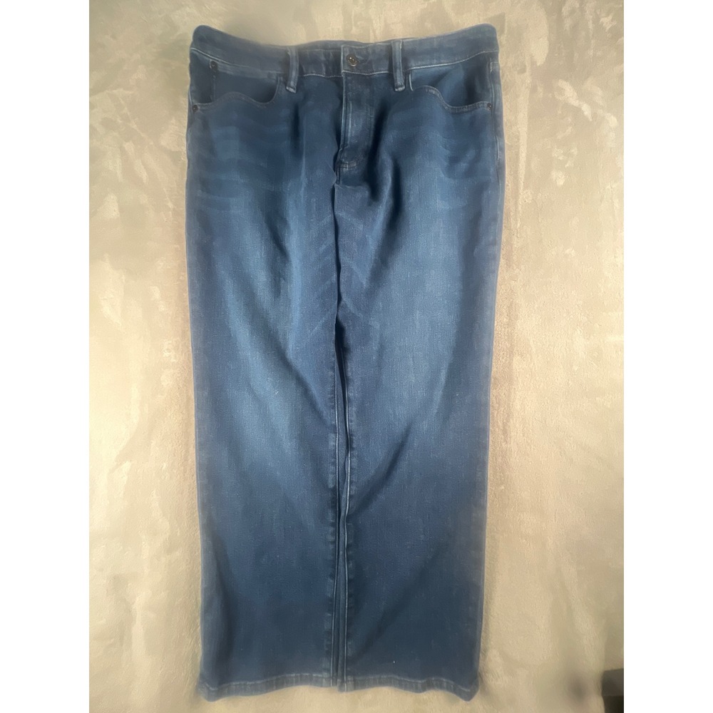Bonobos Tailored Fit Medium Wash Blue Jeans Mens 35x28 BDB12171T Stretch Denim